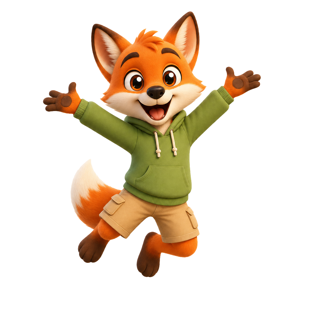 Le renard Kiddiflow, le compagnon de votre enfant